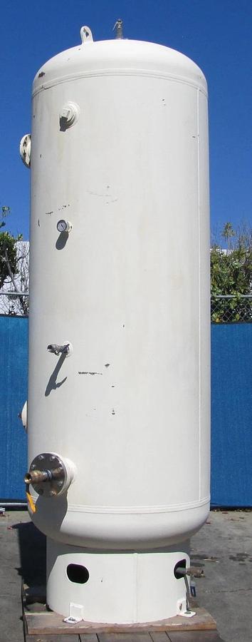 Used Brunner 600 Gallon Air Receiver Tank for Air Compressor Compressed Air Storage
