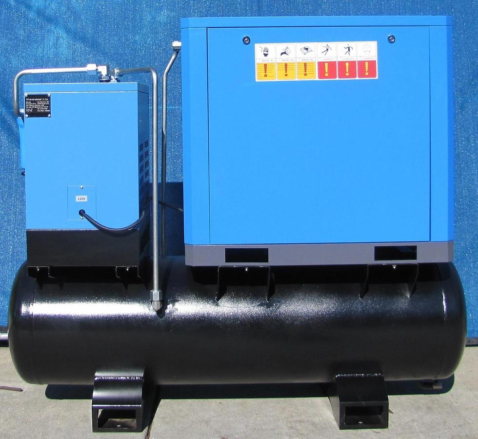 Used 2026 Maximus All-In-One 10HP Rotary Screw Air Compressor w/ 80 Gallon Tank