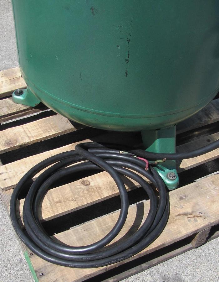 Used SpeedAire 5 HP Upright Piston Air Compressor with 80 Gallon Tank 220V 1 Phase