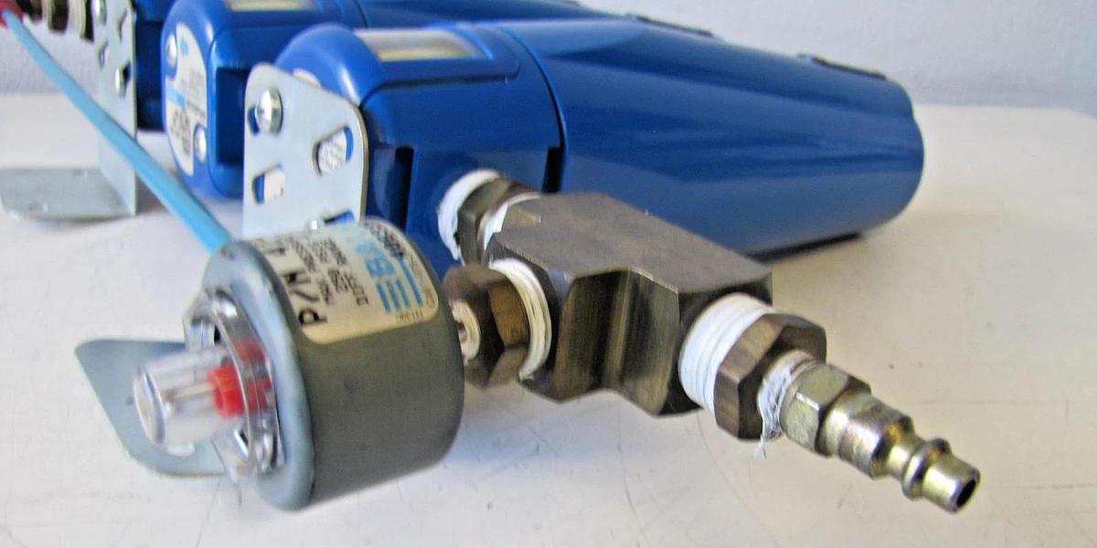 Used Balston 858 In-Line Compressed Air Filter Assembly 16 Bar 0.80 L Quick Connect