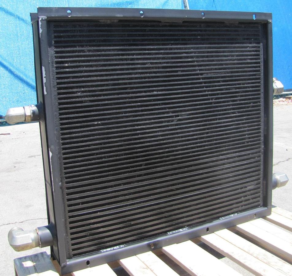 Used Sullair Air Oil Cooler 02250081-393 Part Replacement 50 HP Screw Air Compressor