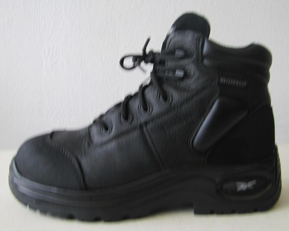 Used Reebok Steel Toe Waterproof Work Boots Size 5.5 Men 7.5 Woman USA