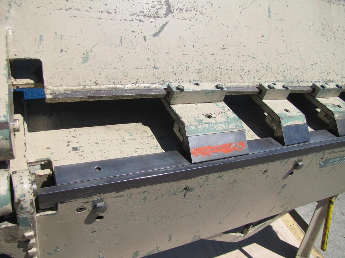Used Chicago W31 48" Box & Pan Finger Brake Sheet Metal Bender 14 Gauge Metalworking