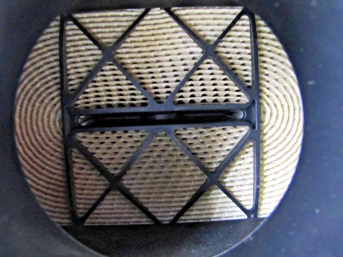 Used Gardner Denver Air Cleaner Assembly ZS1087417 with Air Filter Element ZS1087418