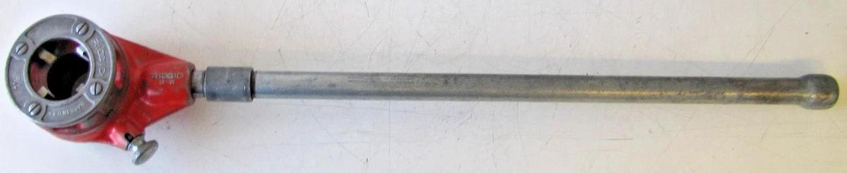 Used RIDGID 12-R Exposed Ratchet Threader Set 1/8", 1/2", 3/4", 1", 1-1/4", 1-1/2", 2 95691552075