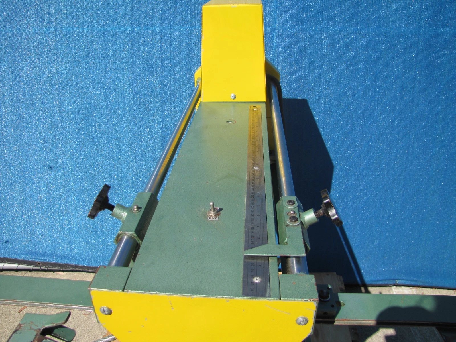 Used Tin Knocker 2024 Sheet Metal Slitter 20 Gauge 14" Throat HVAC Duct Cutter 115V