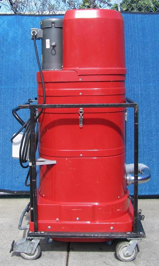 Used Ruwac 7.5 HP Concrete Dust Collector Vacuum DS2520 460V 3 Phase for Grinder