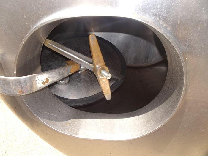 Used Tank, 1,000 Gallon, S/st, Jkt, Agit, Dairy, Horizontal #S743094