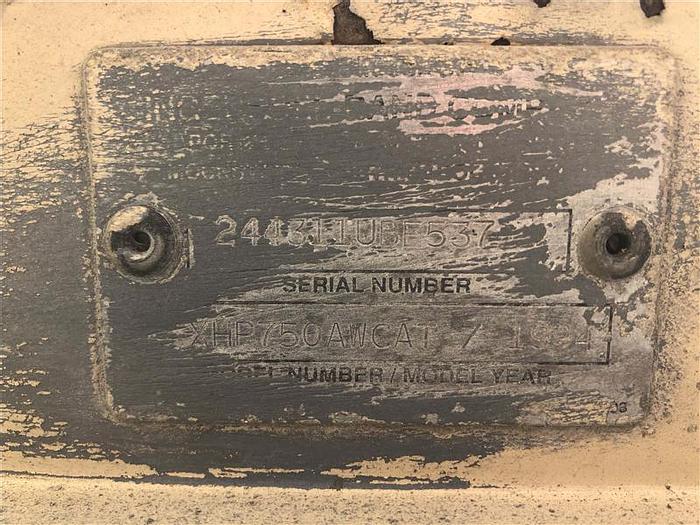 Used 1994 Ingersoll-Rand XHP750 cfm / 350 psi Air Compressor