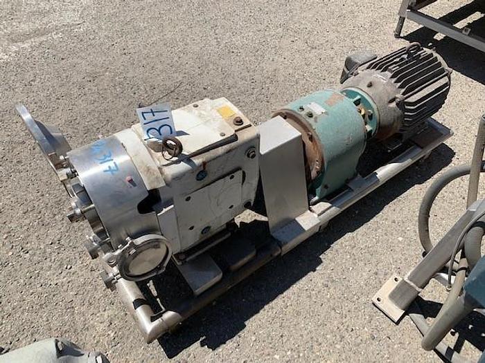 Used Waukesha Model 220 Positive Displacement Pump 220