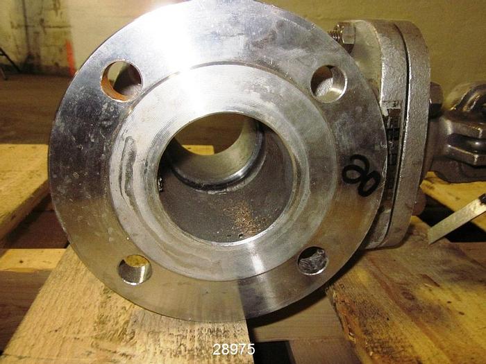 Used FNW 3" Outside Stem And Yoke Hand Operated Gate Valve #28975