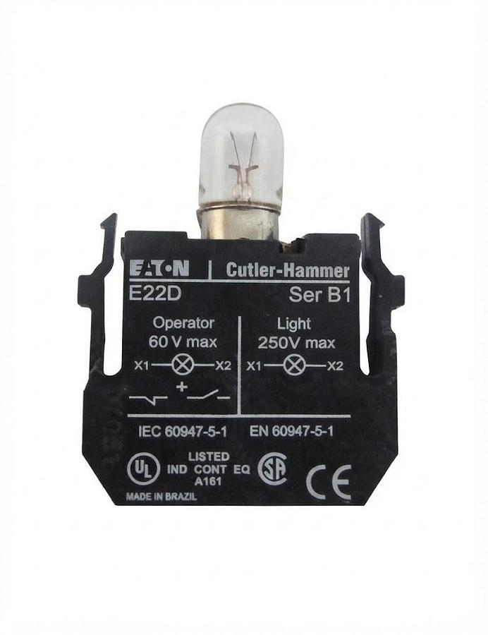 Used CUTLER-HAMMER SER. B1 E22D120 PILOT LIGHT