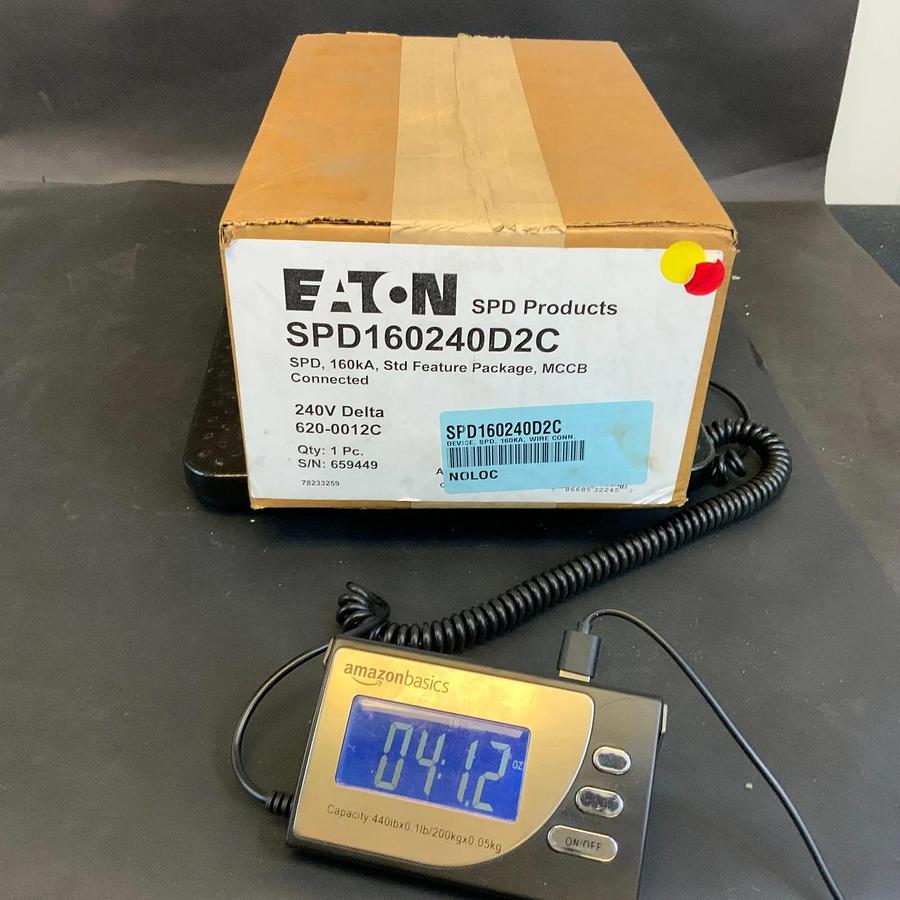 EATON SPD160240D2C SURGE PROTECTION DEVICE ($3500 OBO)