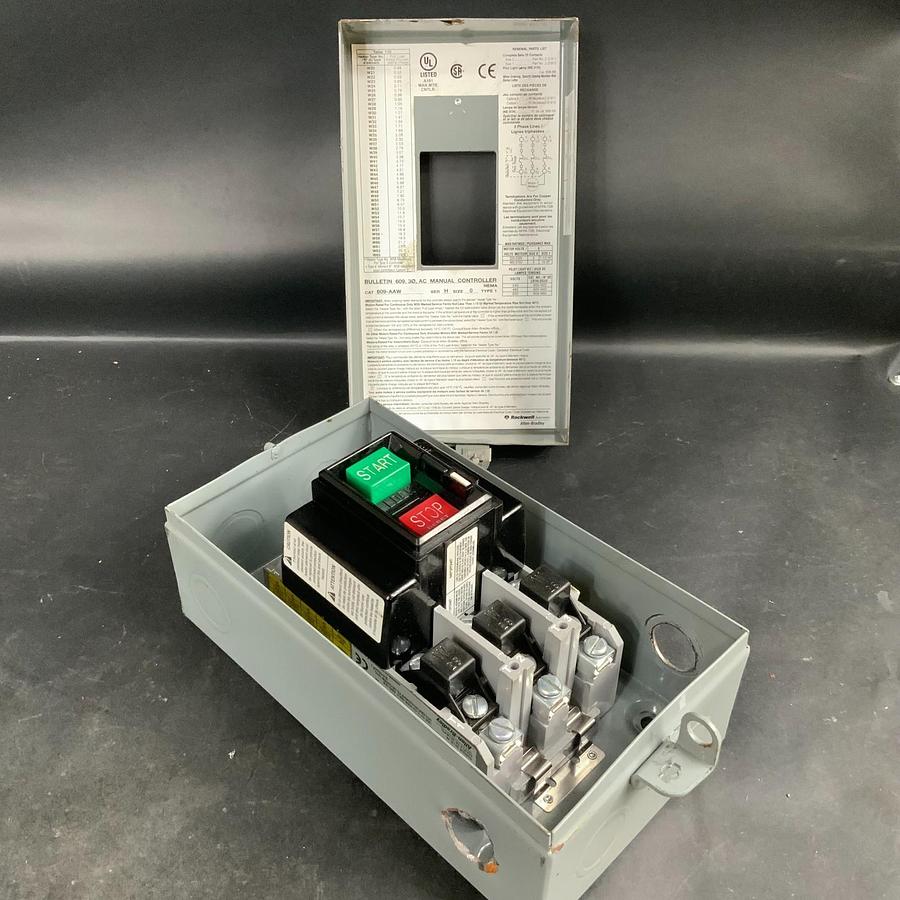 Used ALLEN BRADLEY 699-AAW SER.H AC MANUAL CONTROLLER ($75 OBO)