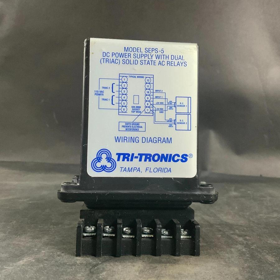 Used TRITRONICS SEPS-5 DC POWER SUPPLY ($30 OBO)