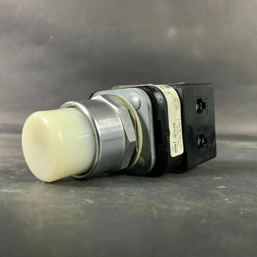 Used ALLEN BRADLEY 800T-QTH2W WHITE PUSH BUTTON ($50 OBO)