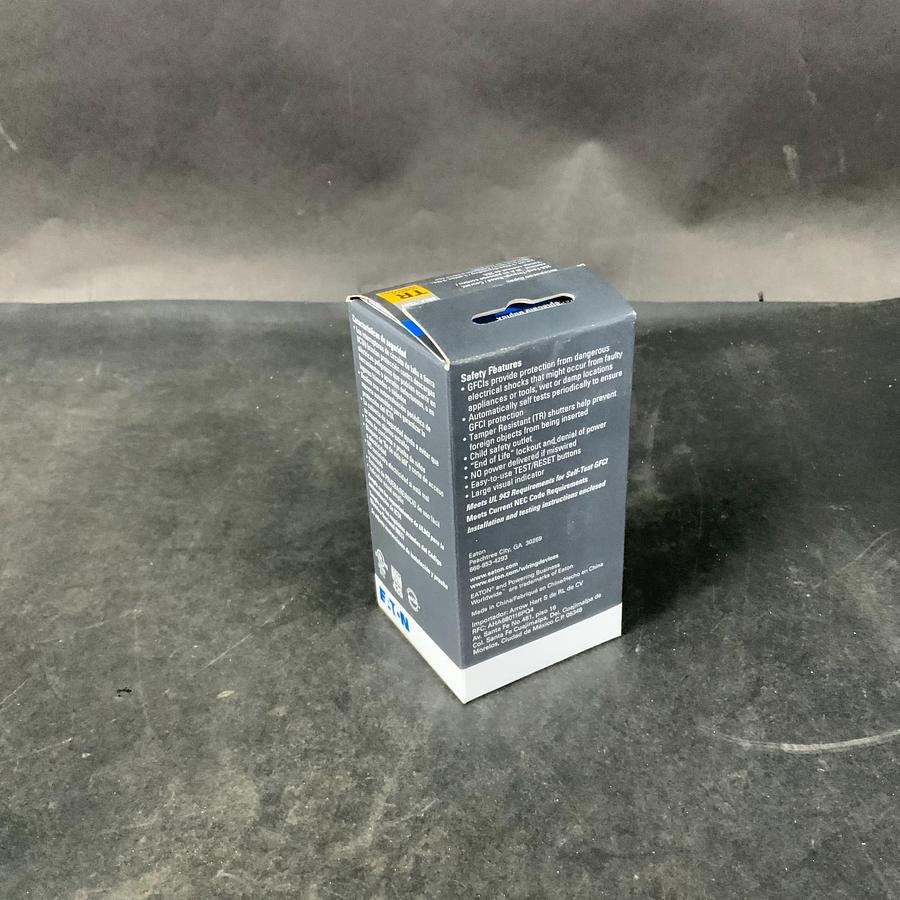 EATON TRSGF20LA-BX-LW GFCI DUPLEX RECEPTACLE ($10 OBO)