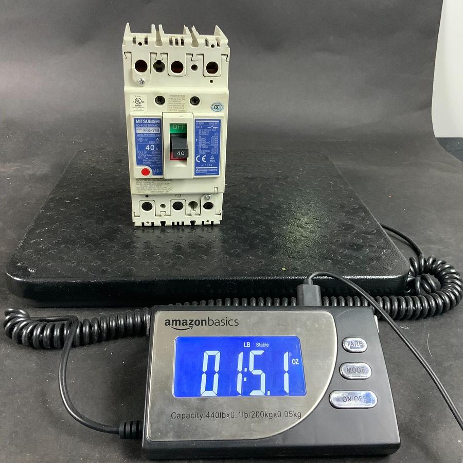 Used MITSUBISHI NF50-SWU3-040 CIRCUIT BREAKER ($40 OBO)