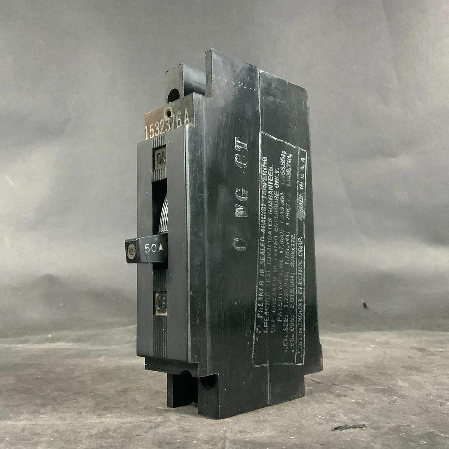 Used WESTINGHOUSE 1532376A 1 POLE 50A CIRCUIT BREAKER ($40 OBO)