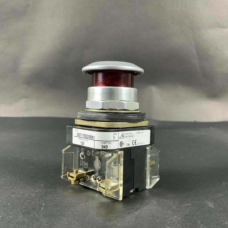 Used ALLEN BRADLEY 800T-FXQ10RA1 PUSHBUTTON ($130 OBO)