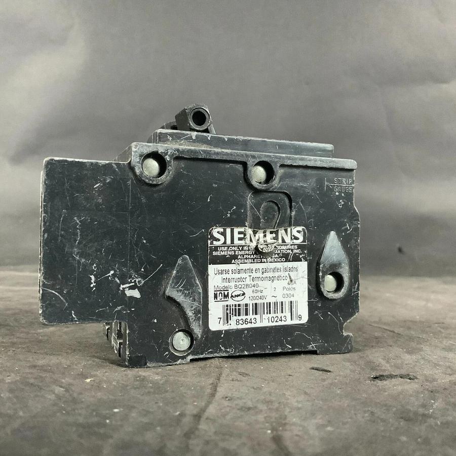 Used SIEMENS BQ2B040 CIRCUIT BREAKER ($45 OBO)