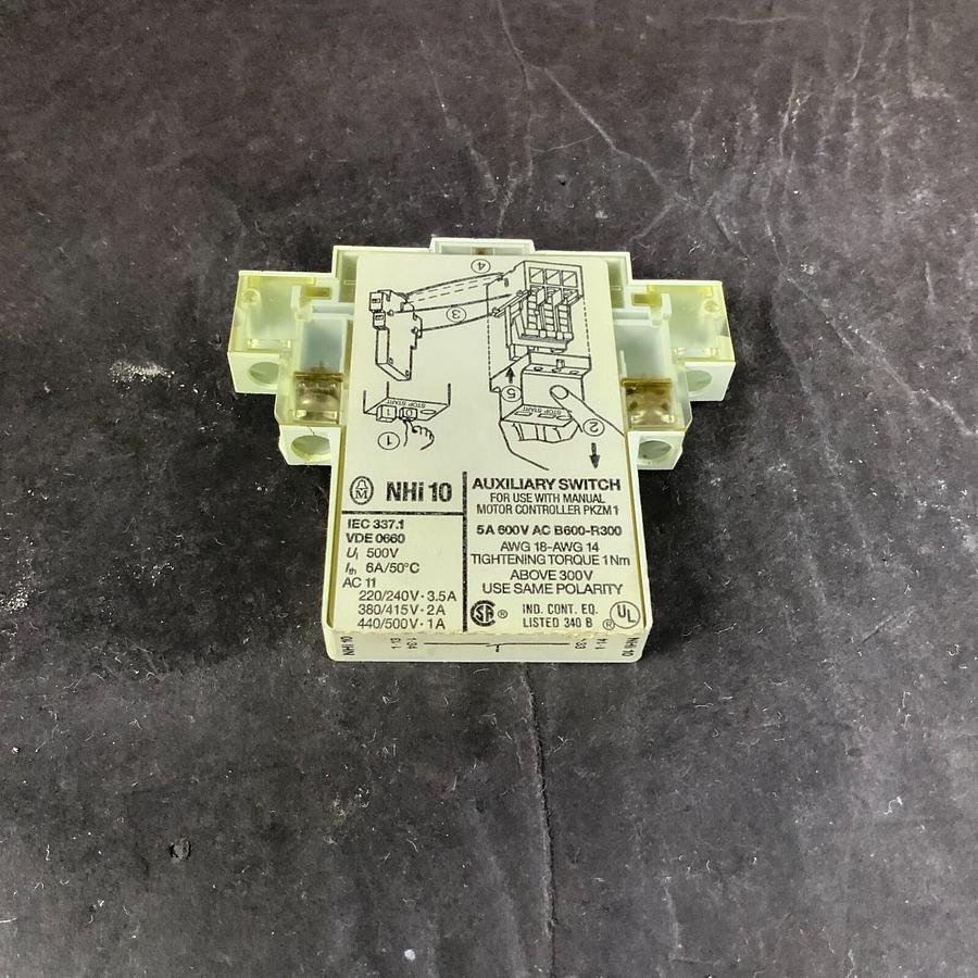 Used MOELLER NHI 10 AUXILIARY SWITCH ($6 OBO)