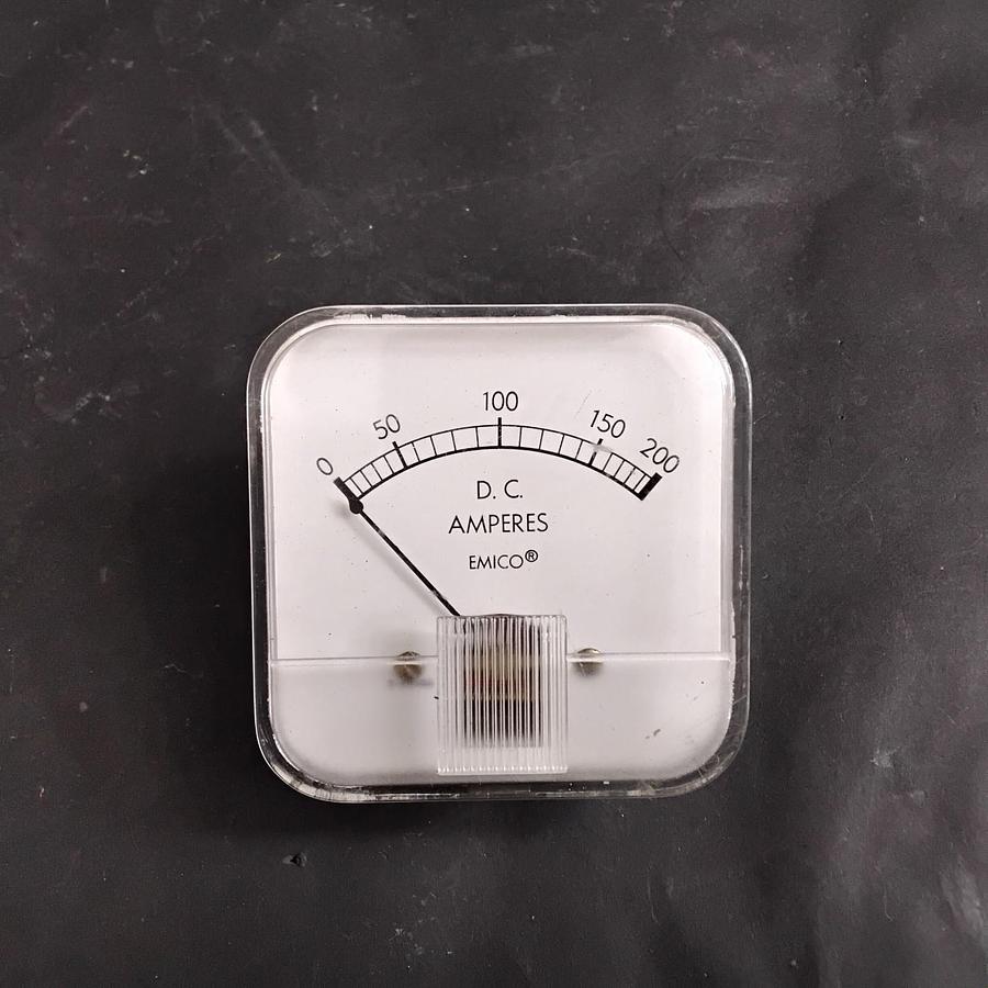 Used EMICO DC AMPERES 0-200 METER ($14 OBO)