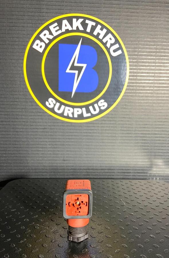 Used LUMBERG AUTOMATION-HIRSCHMANN SOLENOID CONNECTOR FEMALE ($4.99/EACH OBO)