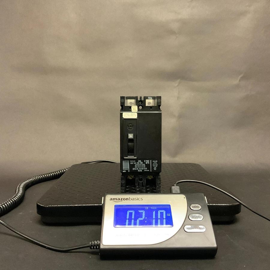 WESTINGHOUSE FB2040 CIRCUIT BREAKER ($115 OBO)