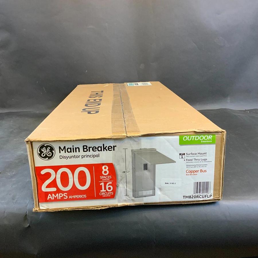 GE TM820RCUFLP MAIN BREAKER LOAD CENTER ($100 OBO)