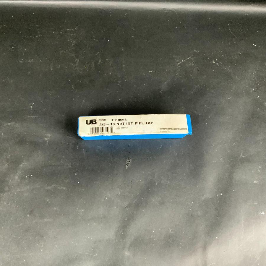 Used UNION BUTTERFIELD 3/8-18 1010553 1568 NPT INTERRUPTED THREAD PIPE TAP ($30 OBO)