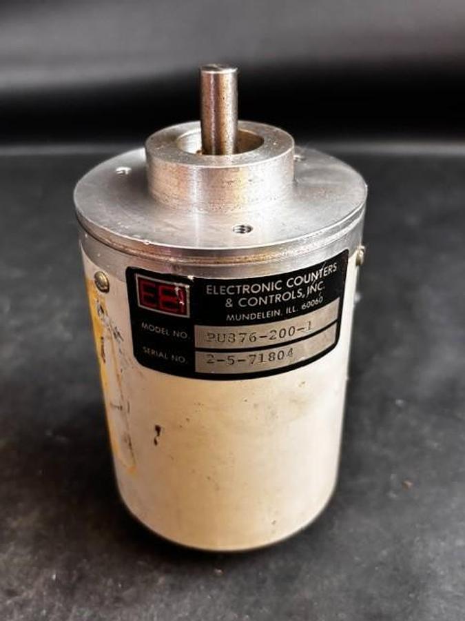 Used ELECTRONIC CONTROLS PU876-200-1 ROTARY ENCODER