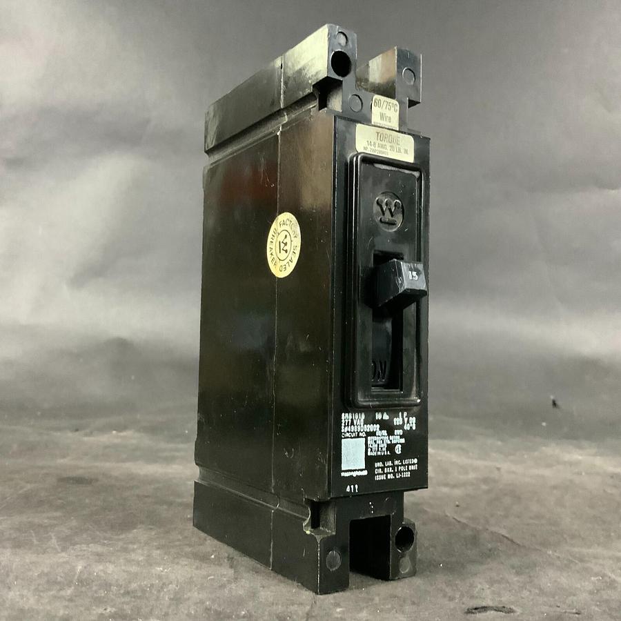 Used WESTINGHOUSE EHB1015 CIRCUIT BREAKER ($20 OBO)
