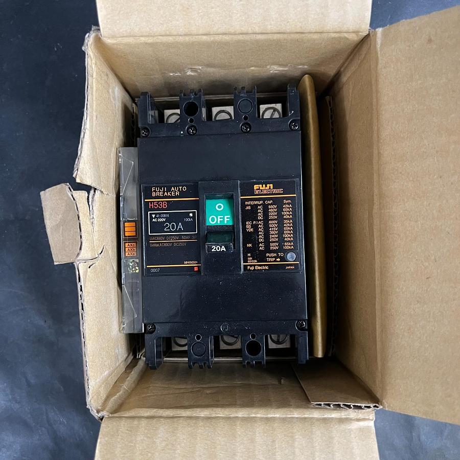 Used FUJI ELECTRIC BB3BHB-020 AUTO BREAKER ($45 OBO)