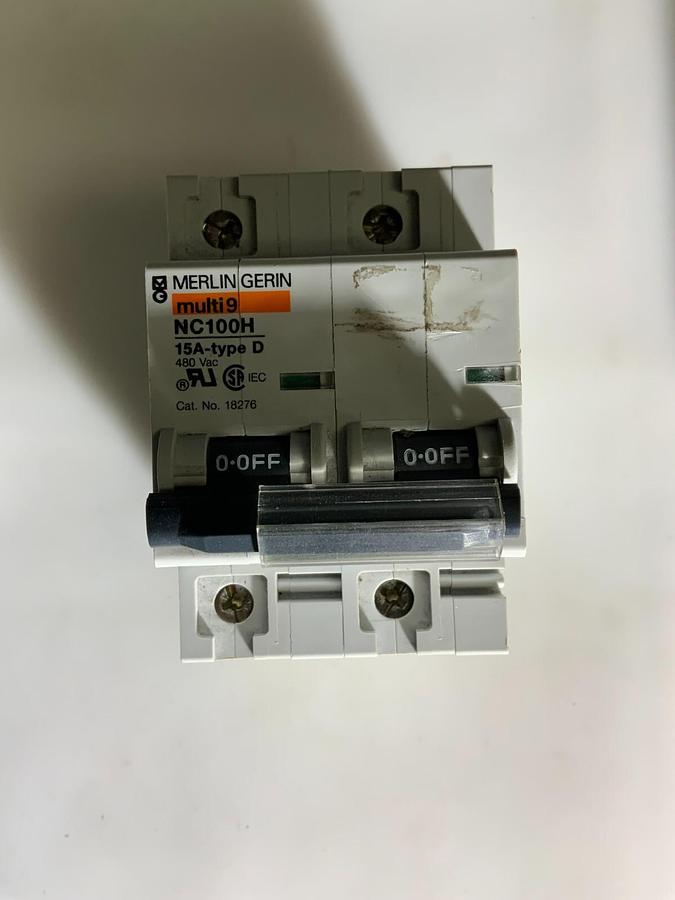 Used MERLIN GERIN NC100H 15A-TYPE D ($49.99 OBO)