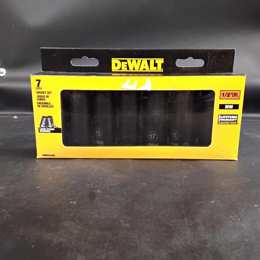 DEWALT DWMT81609 1/2" DRIVE DEEP IMPACT SOCKET ($40 OBO)