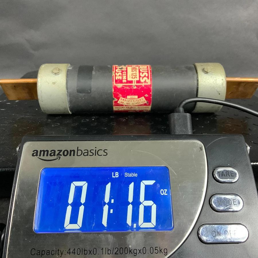 Used BUSSMANN NOS-125 ONE-TIME FUSE ($14 OBO)