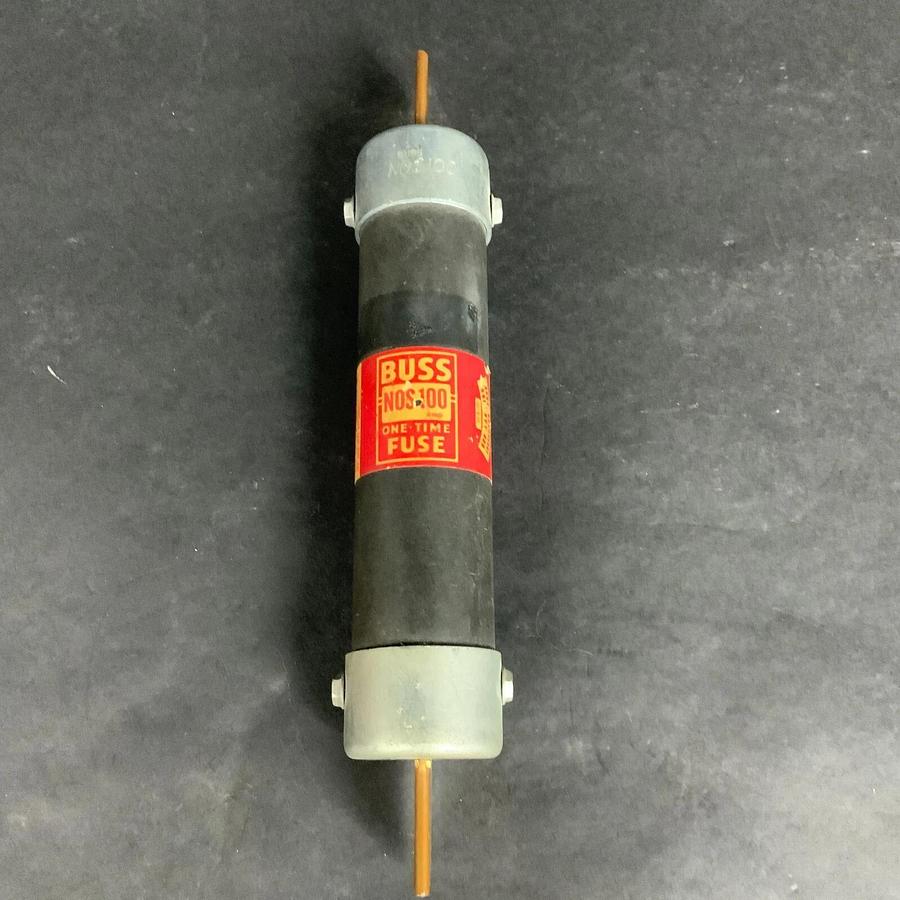 Used BUSSMANN NOS-100 ONE-TIME FUSE ($10 OBO)
