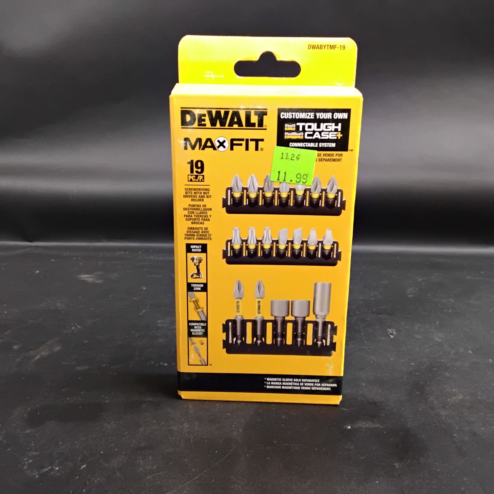 DEWALT DWABYTMF-19 MAXFIT SCREWDRIVING BIT SET ($12 OBO)