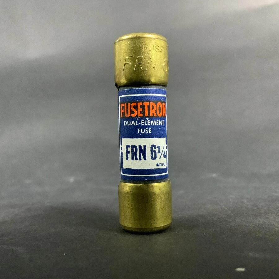 Used BUSSMANN FUSETRON FRN-6-1/4 FUSE - SET OF 3 ($9 OBO)