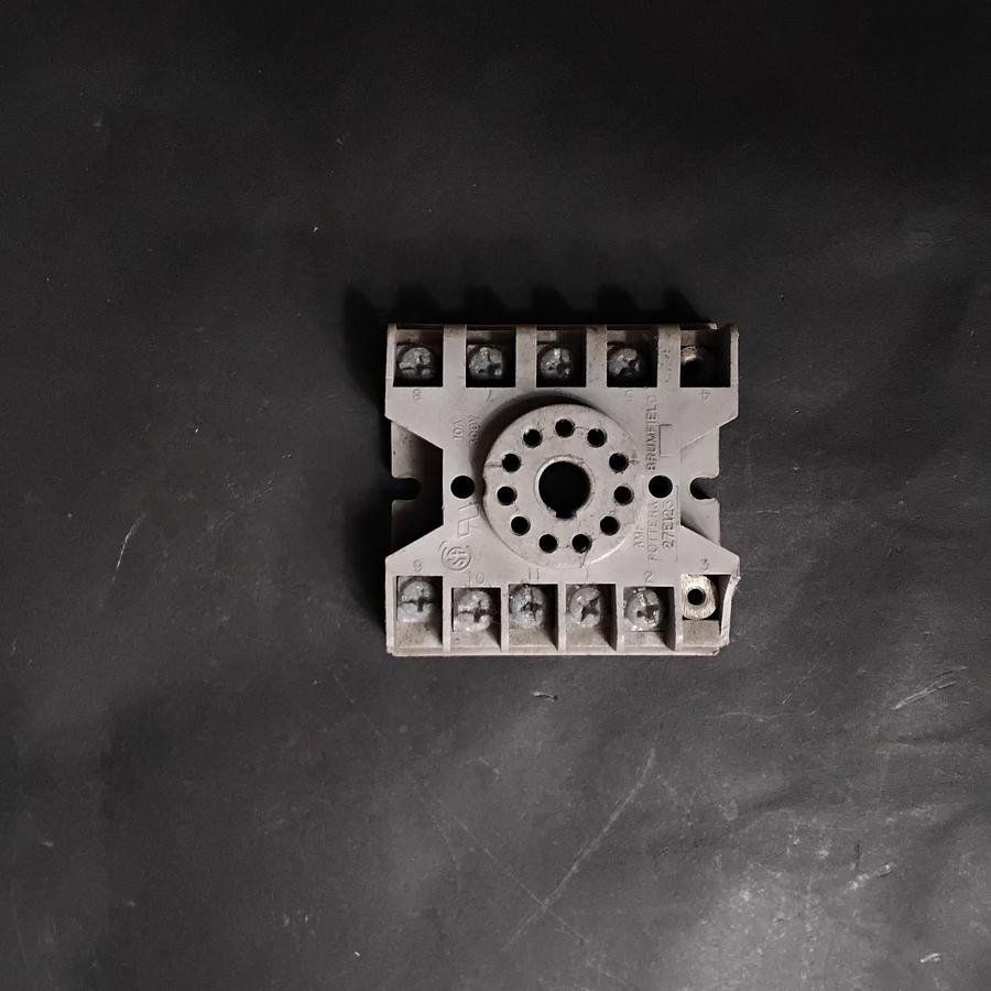 Used POTTER & BRUMFIELD 27E123 RELAY SOCKET ($3 OBO)