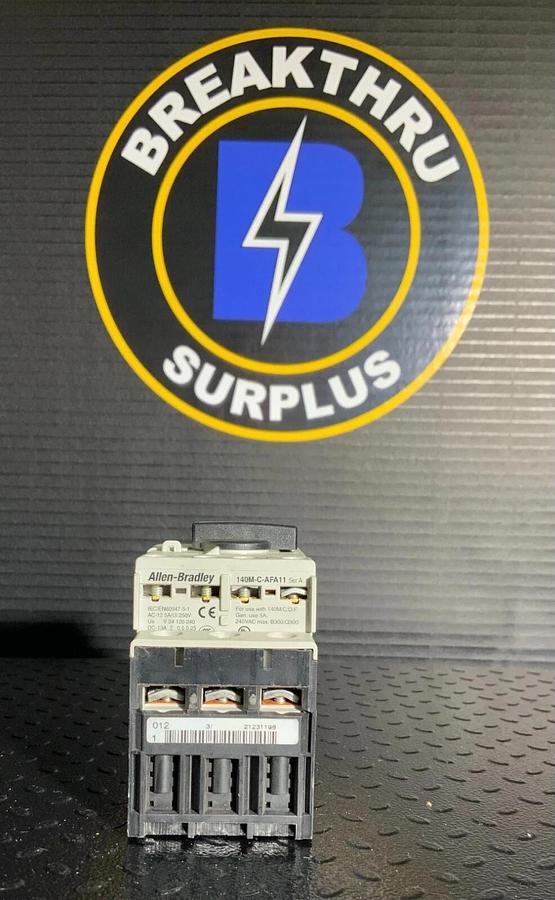 Used ALLEN BRADLEY 140M-C2E-A16 ($99.99/EACH OBO)