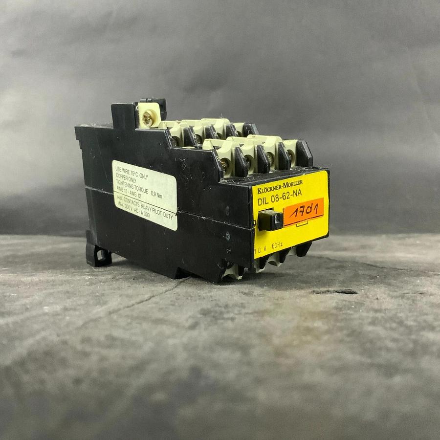 Used KLOCKNER MOELLER DIL08-62-NA CONTACTOR ($35 OBO)