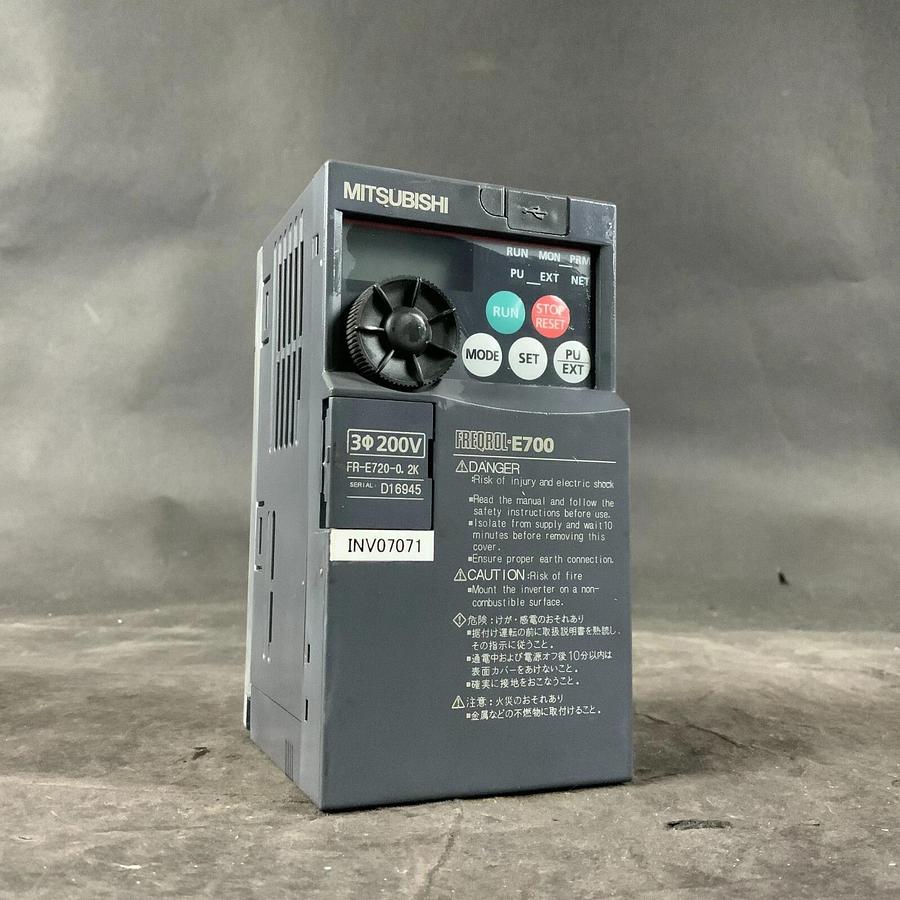 Used MITSUBISHI FR-E720-0.2K INVERTER ($75 OBO)