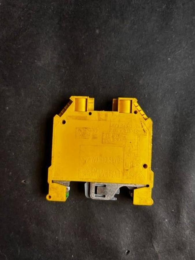 Used WEIDMULLER WKN10 SL/U TERMINAL BLOCK ($4 OBO)