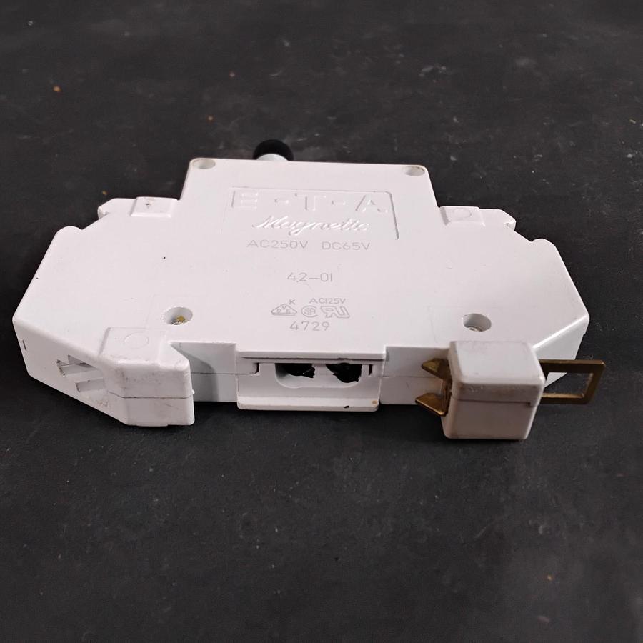 Used E-T-A 42-01 SERIES MAGNETIC CIRCUIT BREAKER ($7.50)