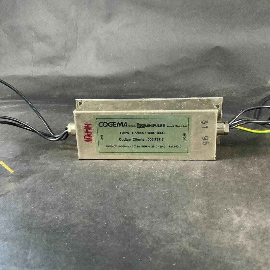 Used COGEMA MINIPULSE 830.103.C LINE FILTER ($50 OBO)