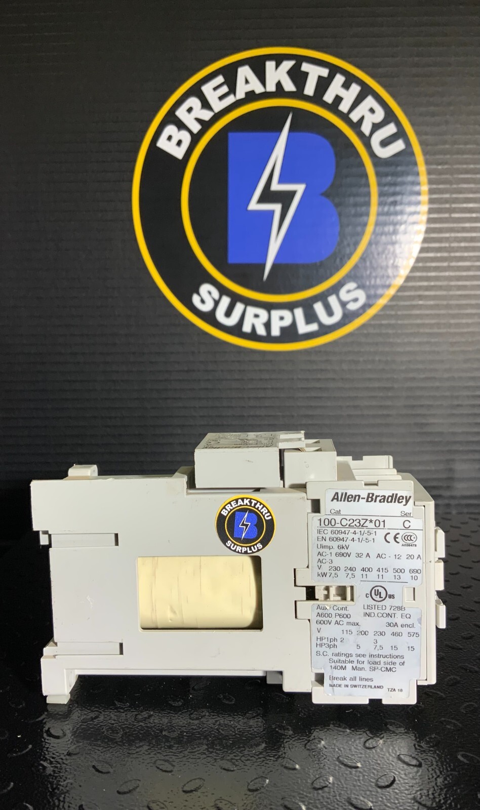 Used ALLEN BRADLEY 100-C23Z*01