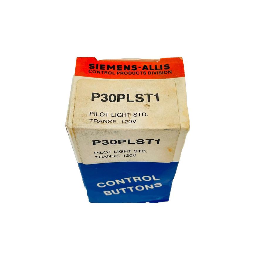 Used SIEMENS ALLIS P30PLST1 PILOT LIGHT STD TRANSFORMER 120V NEW OPEN BOX