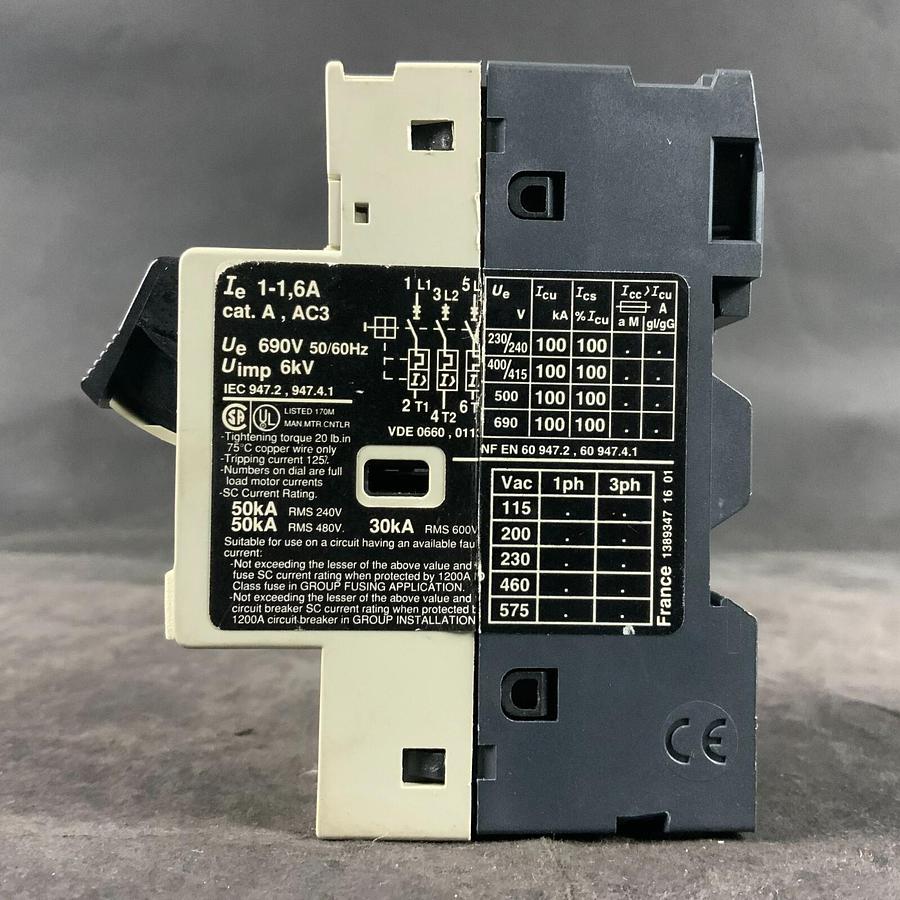 Used TELEMECANIQUE GV2-M06 MOTOR STARTER ($15 OBO)